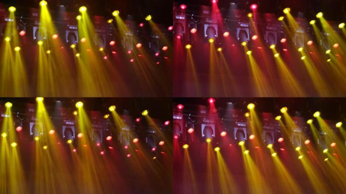 聚光灯闪闪发光光芒射线舞台活动特写镜头