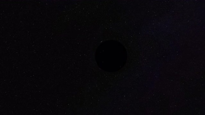 太空黑洞特写旋转引力