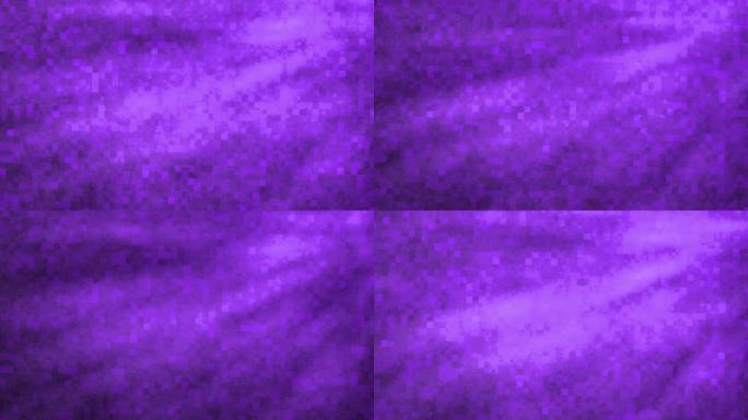 4k抽象紫色缎面背景与正方形