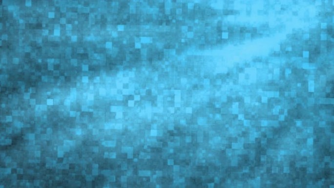 4k抽象蓝色缎面背景与正方形