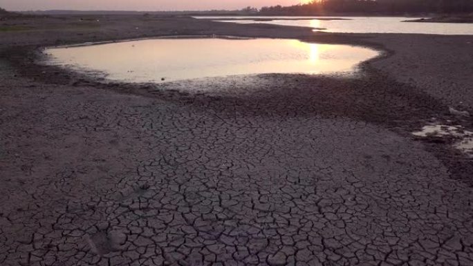 气候变化与干旱土地，水危机与全球变暖