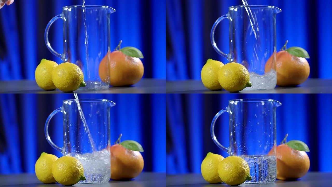 柑橘类水果注入水