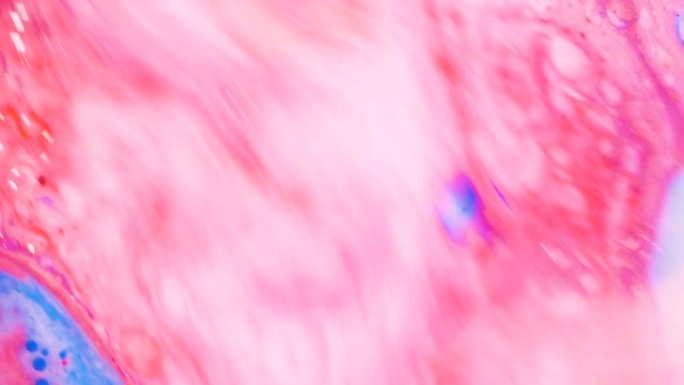 抽象色彩设计彩色漩涡纹理背景大理石花纹视频。
