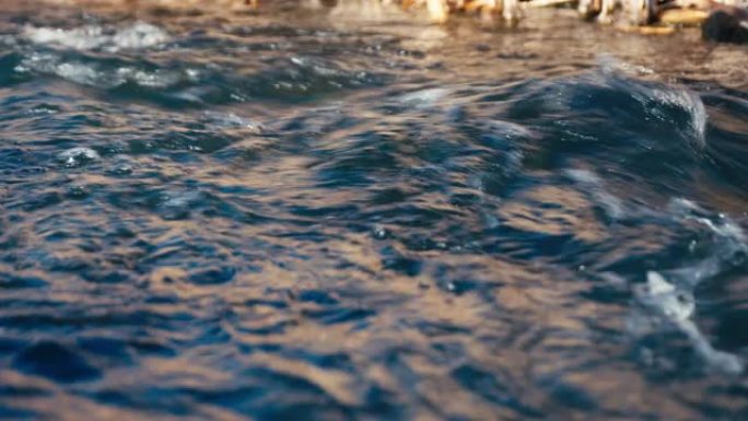 水流宁静平静