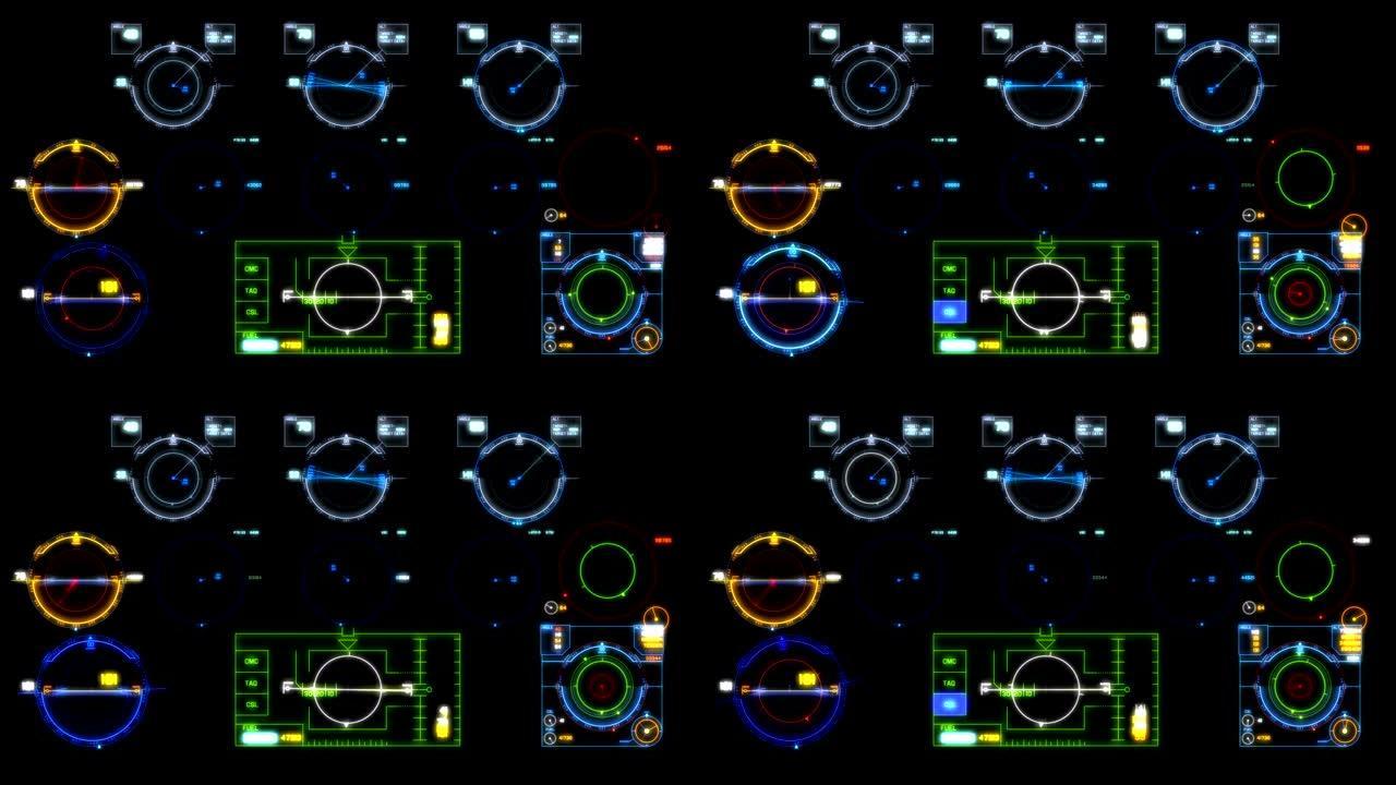 4k飞行控制板飞行控制板表盘航空电子设备