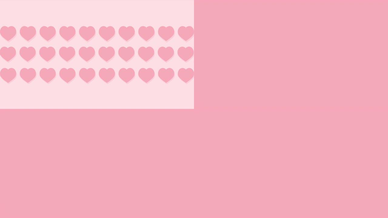 情人节粉红色的心孤立在粉红色的背景向上移动和向下移动。动画4k视频