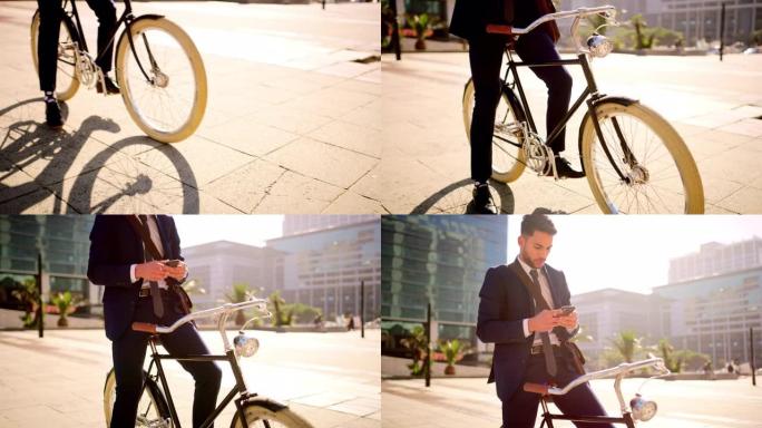 更少的排放更成功自行车骑行智能手机