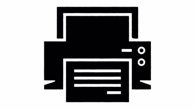 用阿尔法打印按需线描和墨水飞溅动画