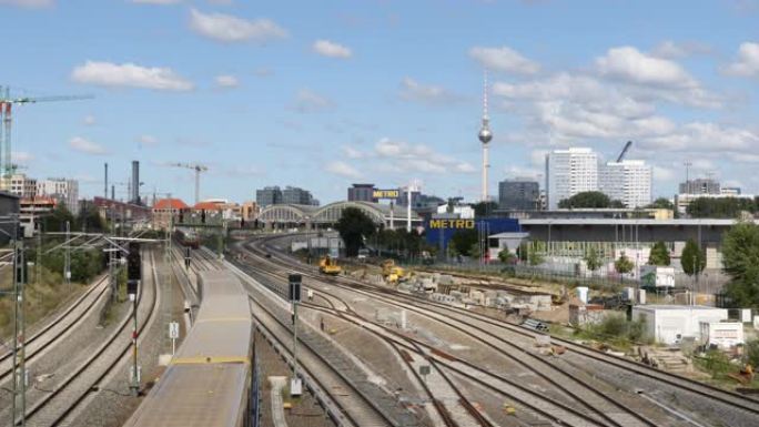 柏林铁路系统和城市景观