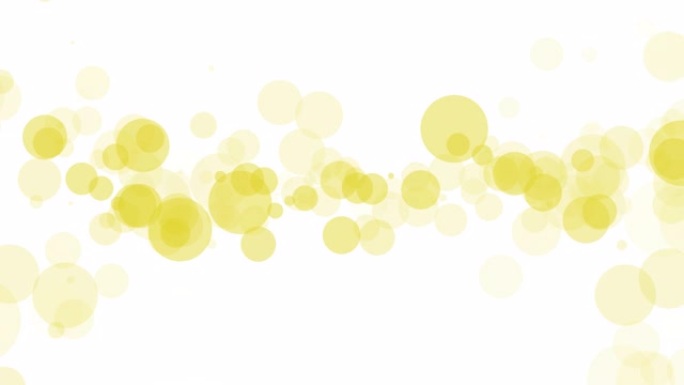 白色背景上的4k抽象黄色博克