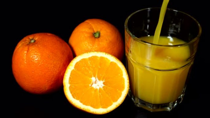 慢榨橙果汁橙汁
