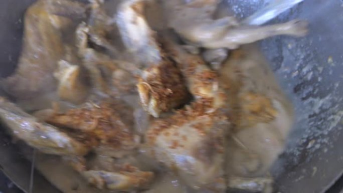 烹饪咖喱鸡肉烹饪咖喱鸡肉