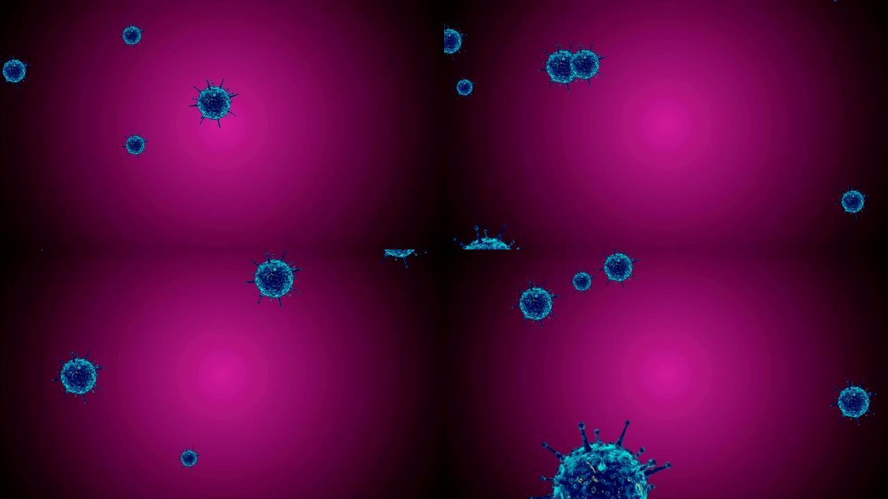 冠状病毒细菌新冠人类生物研究