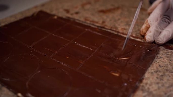 几何巧克力艺术模板设计