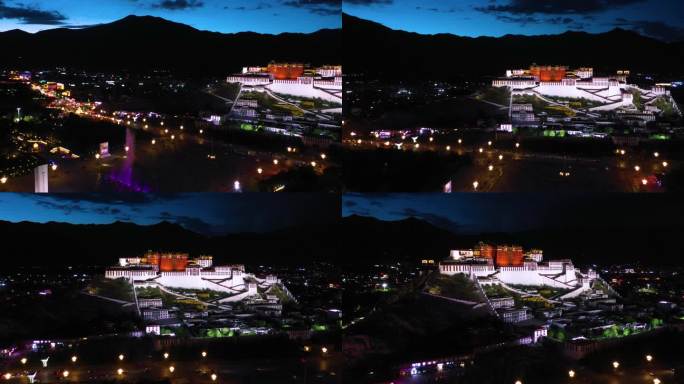 布达拉宫广场人群 布达拉宫旅游打卡