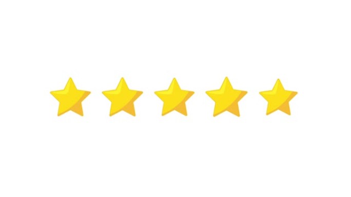 2D Motion 5颗星，体现了基于客户满意度的星级评定理念。