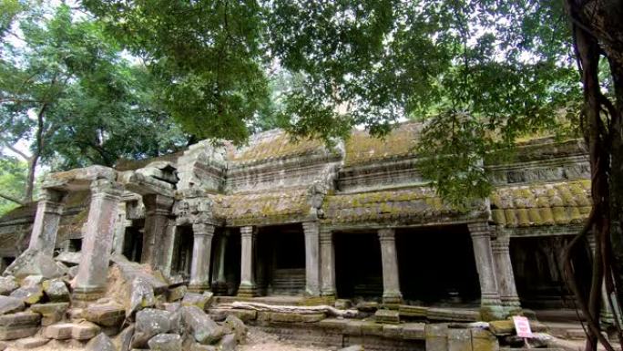 柬埔寨暹粒的Prasat Ta prohm寺