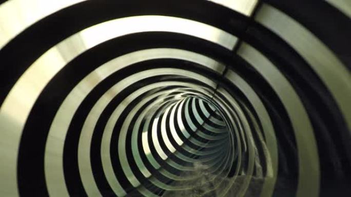 滑水科技隧道穿梭立体镜头