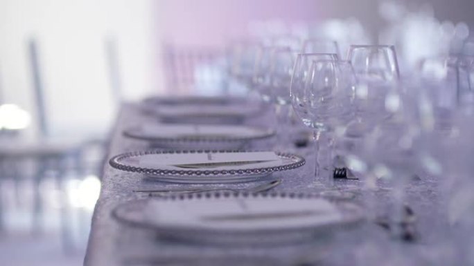 婚礼晚宴用豪华装饰桌