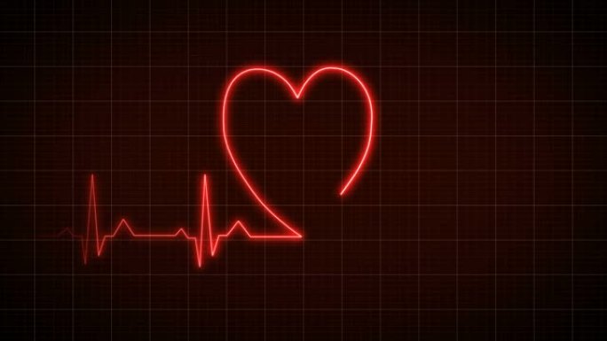 情人节心脏监护仪循环
