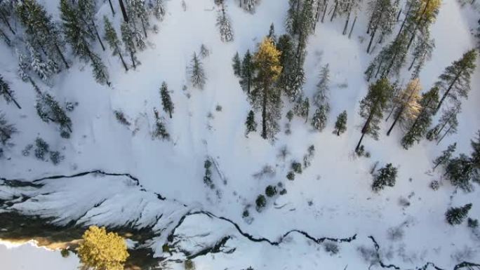 雪山路鸟瞰图