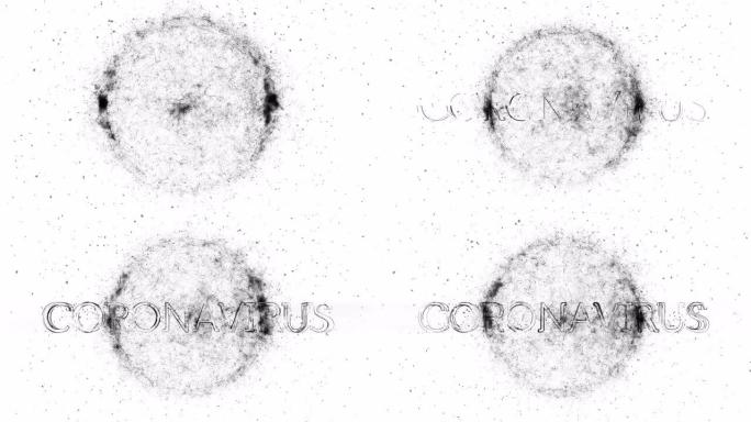 冠状病毒标题动画冠状病毒标题动画