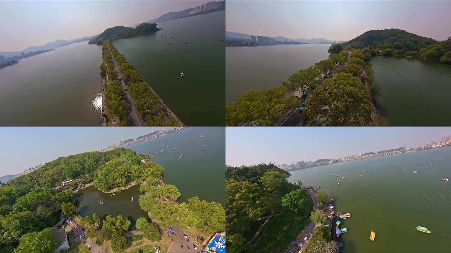【fpv】穿越黄石杭州东路到团城山公园