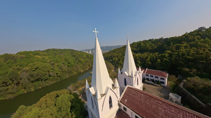 【fpv】穿越黄石团城山公园天主堂3