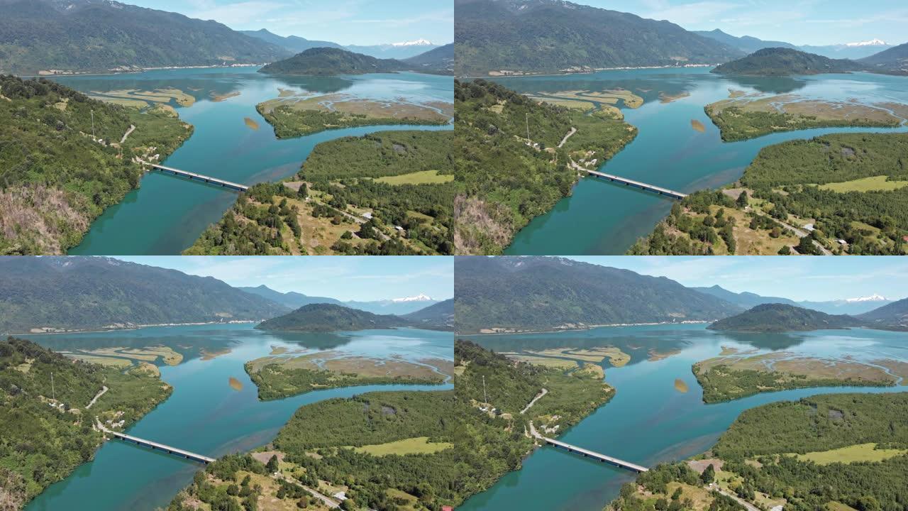 智利巴塔哥尼亚的彼得罗休河和雷隆卡维河口
