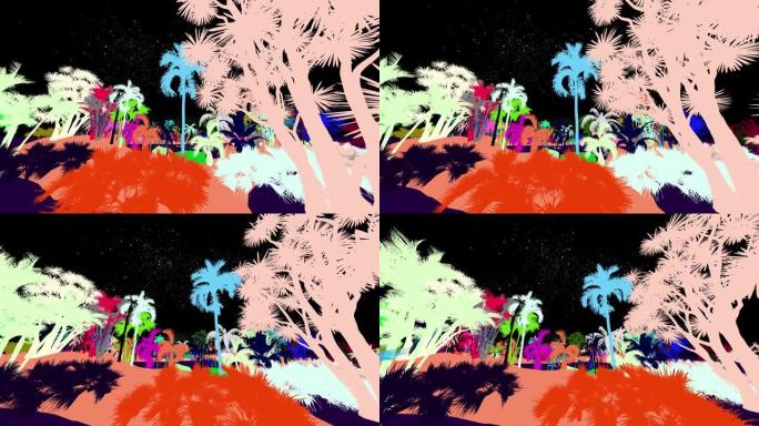 3D热带爱之岛，渲染元素MatID 30fps