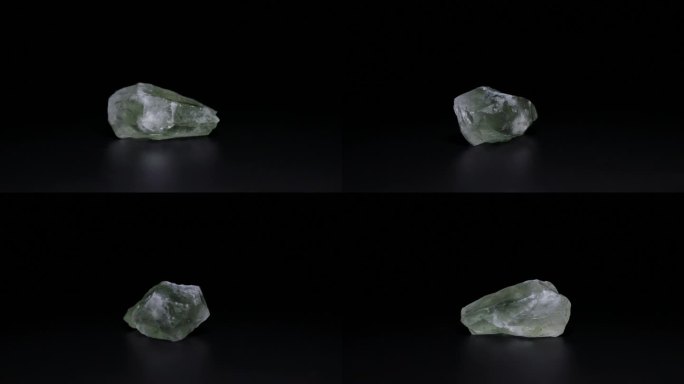 幽灵水晶珠宝宝石矿石样本