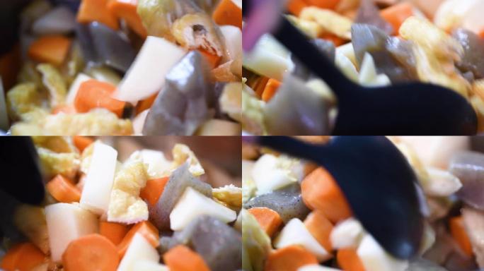 烹饪汤吉鲁水果沙拉搅拌减肥餐