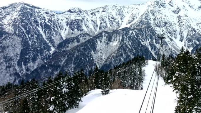 拍摄时间:日本高山岐阜县新穗高桥缆车站