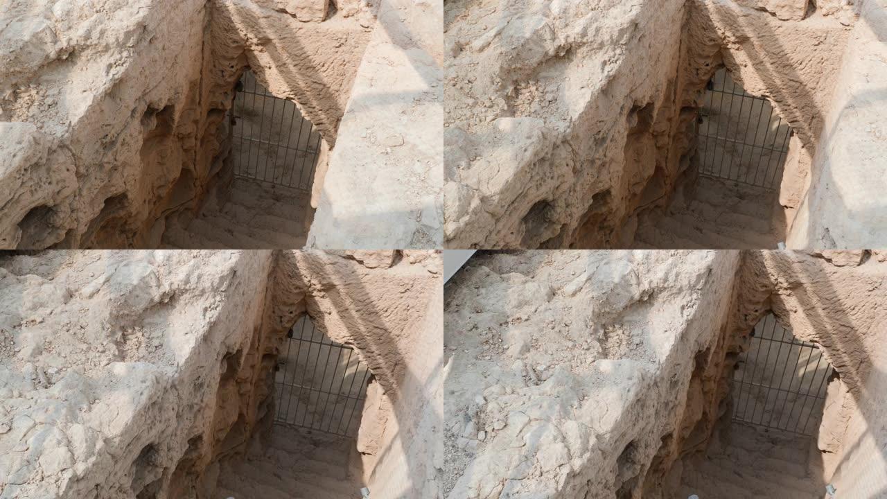 帕福斯老城的地下墓穴和废墟。城市的历史和考古部分，有废墟和洞穴。考古发掘