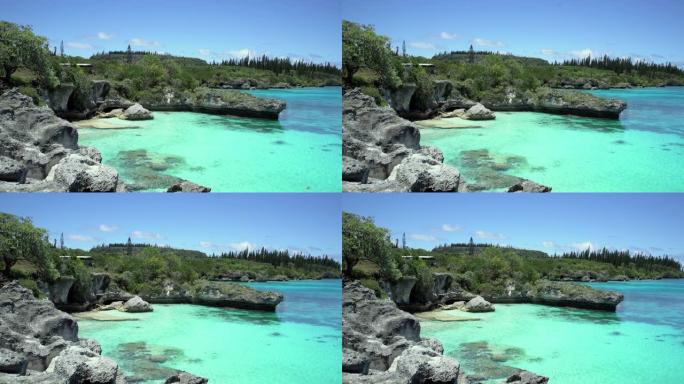 新喀里多尼亚塔丁湾马岛忠诚群岛4K视频
