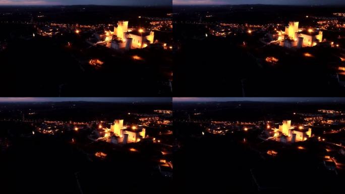 埃斯特雷莫兹城市景观和中世纪防御城堡