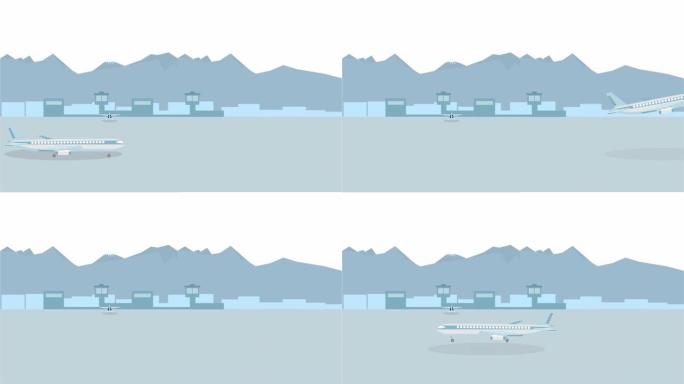 机场动画机场动画mg起飞