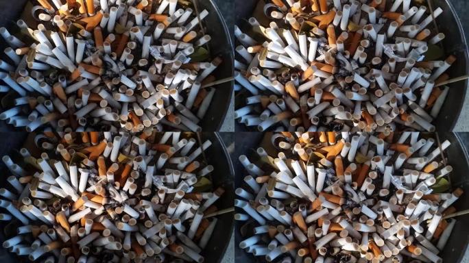 烟头危害健康环境污染烟瘾
