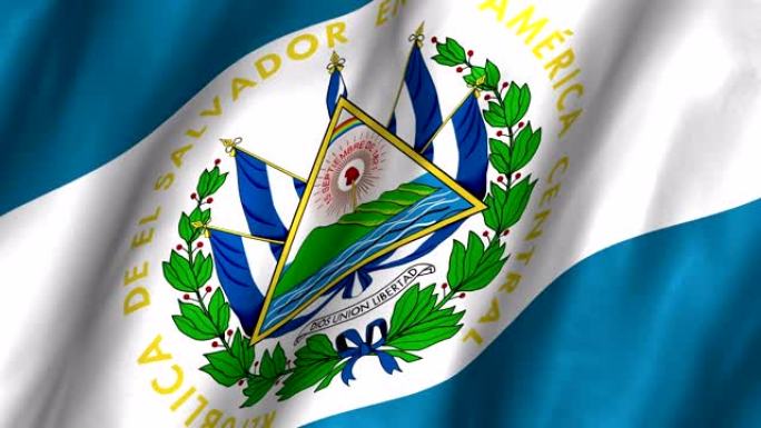 萨尔瓦多舞动旗帜4K