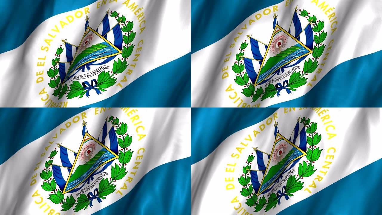 萨尔瓦多舞动旗帜4K