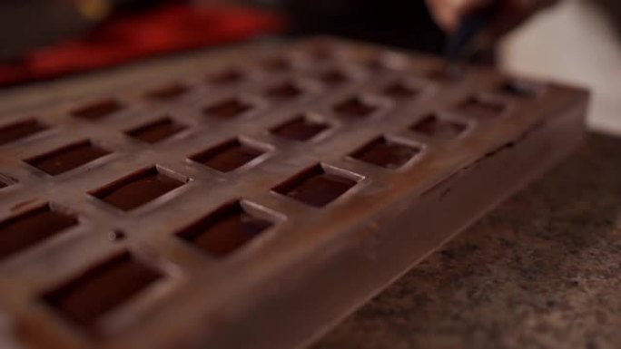 制作巧克力果子糖工匠精神打磨雕刻工艺师