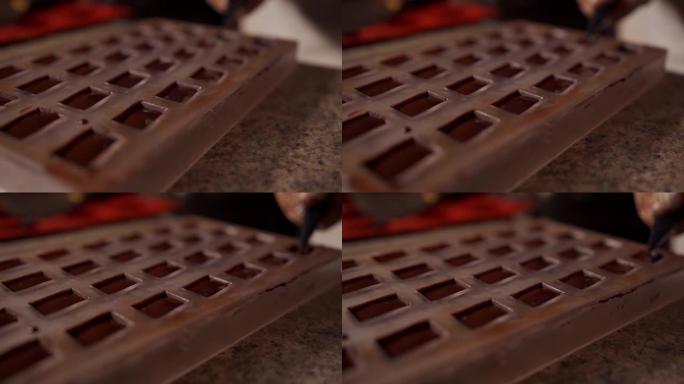制作巧克力果子糖工匠精神打磨雕刻工艺师