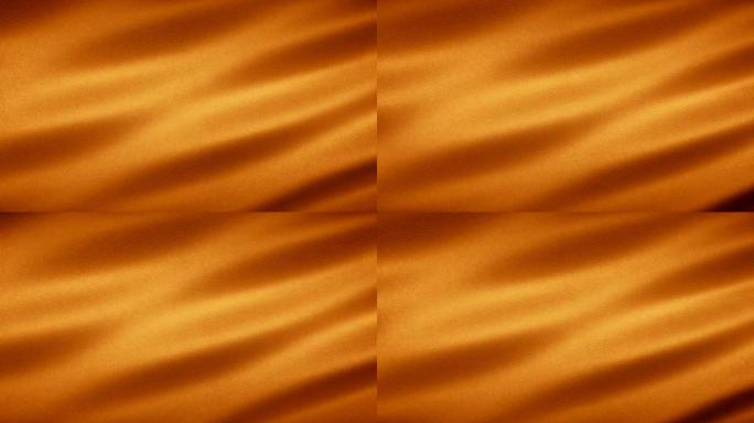逼真逼真的橙色织物纺织纹理无缝循环背景