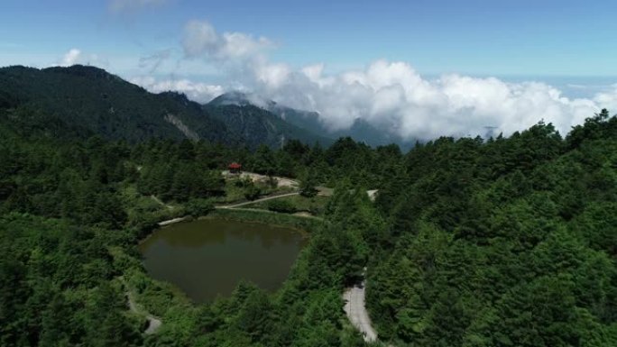 大雪山位于台湾的中心