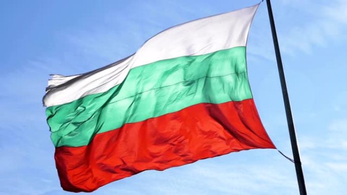 保加利亚标志移动。爱国主义的象征