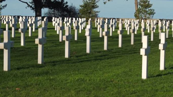 美国战争公墓，滨海科勒维尔，法国海峡