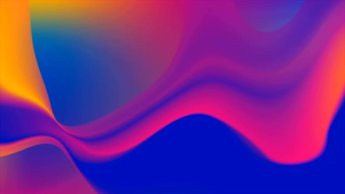 抽象蓝紫色液波未来运动背景