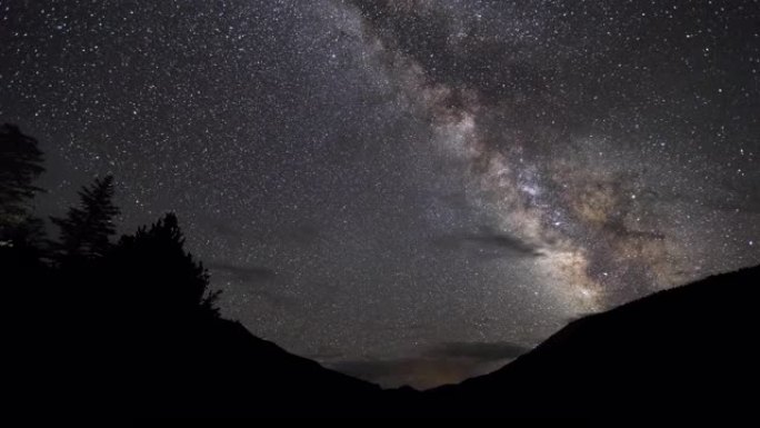 Milky Way Colorado Time Lapse 4K