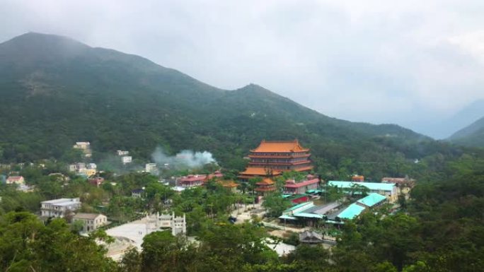 大屿山昂坪村宝莲寺佛殿