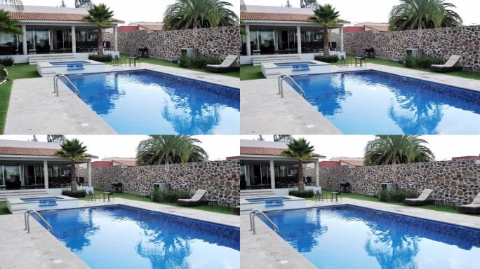 拉丁美洲带游泳池的豪华住宅
